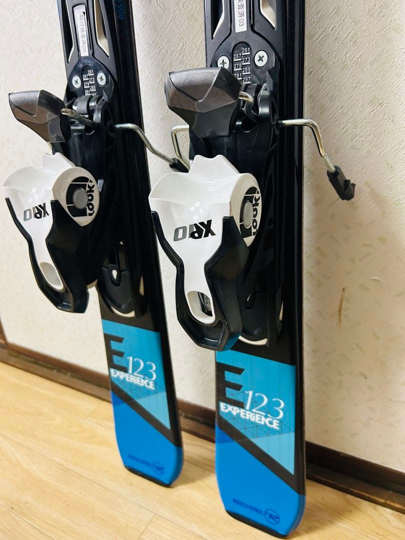ROSSIGNOL EXPERIENCE 123 スキー板 ビンセット ミッド