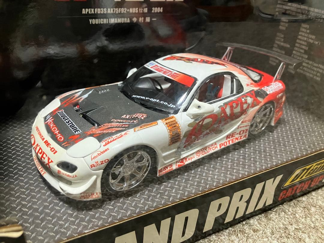 ホットワークス　D1 GRAND PRIX Mazda RX-7 1/24