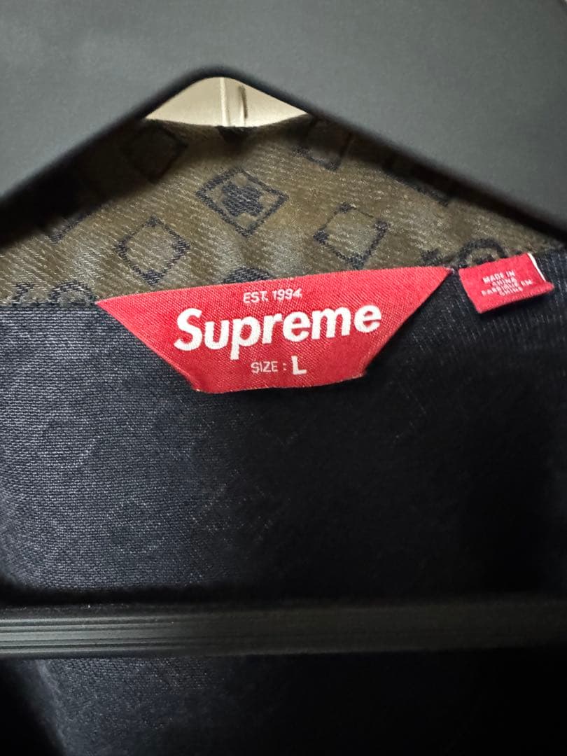 A*様 Supreme Flocked Denim Trucker Jacket
