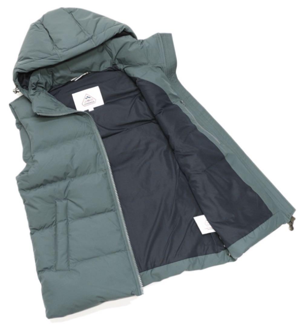 ★美品　PYRENEX SPOUTNIC フーデット ダウンベスト