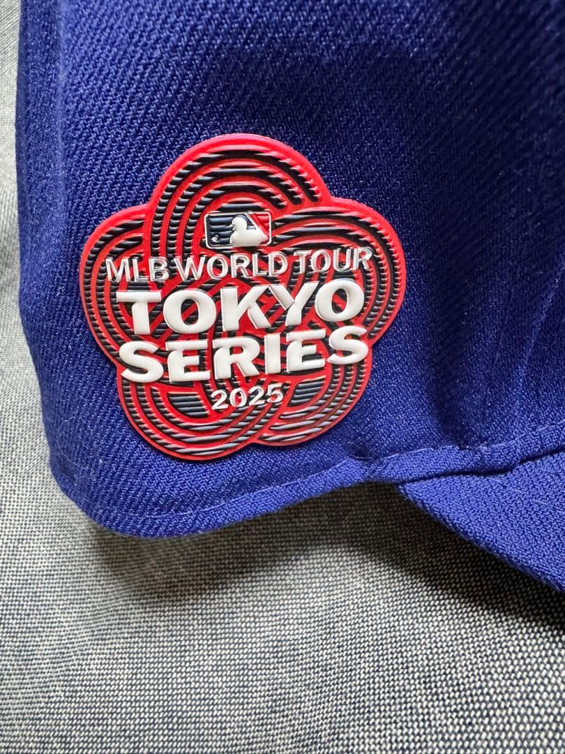 【新品・未使用】ニューエラ MLB東京シリーズ開幕戦 ドジャース 選手着用モデル