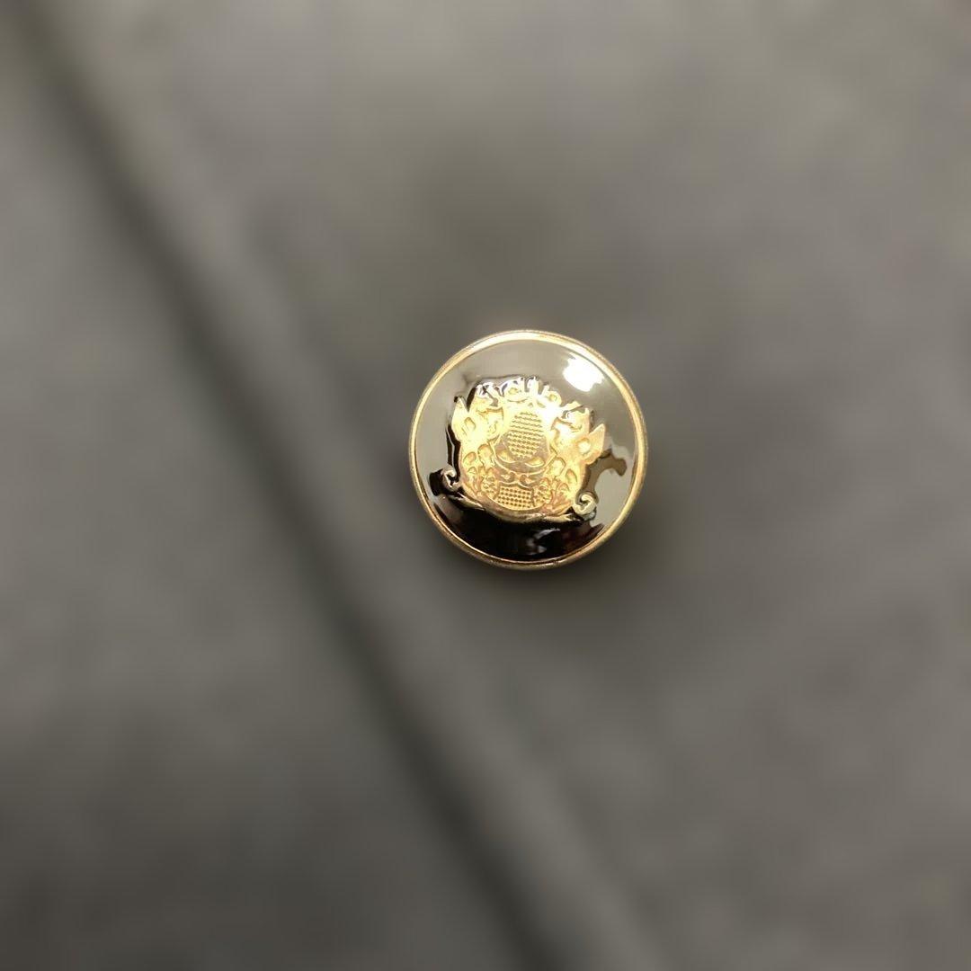 ZARA ザラ ケープ コート ポンチョ 金ボタン ウール混 Ｌ
