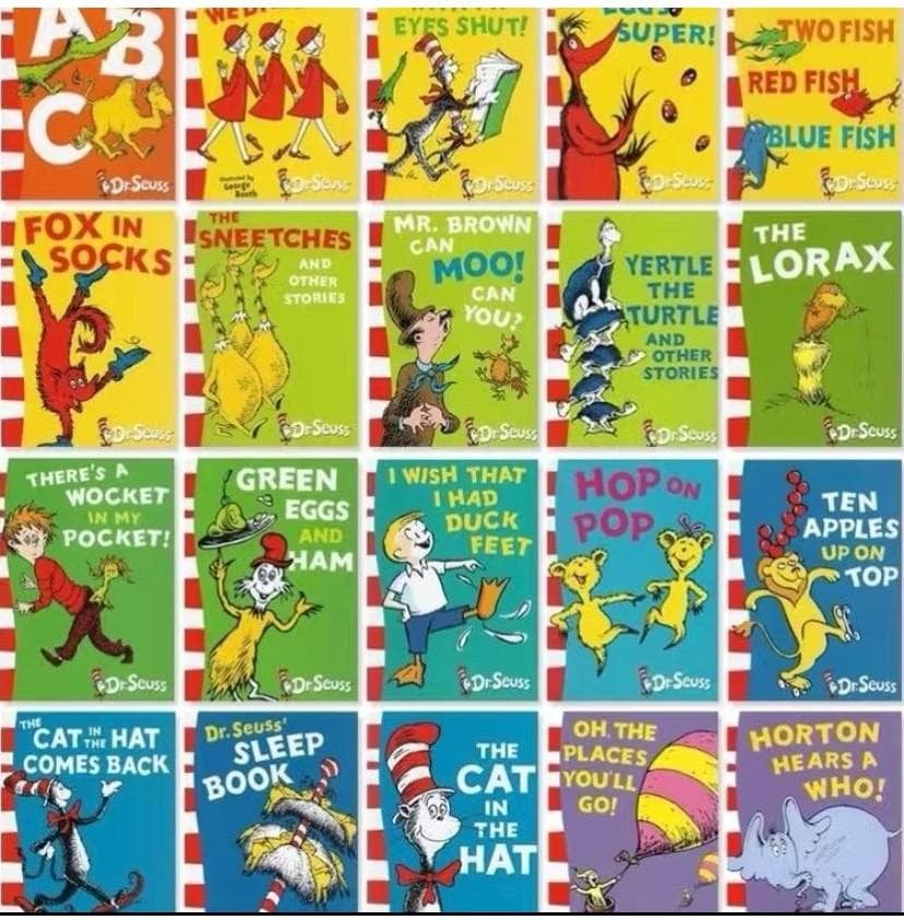 Dr.Seuss ドクタースース絵本20冊　全冊音源付き　マイヤペン対応　箱付き