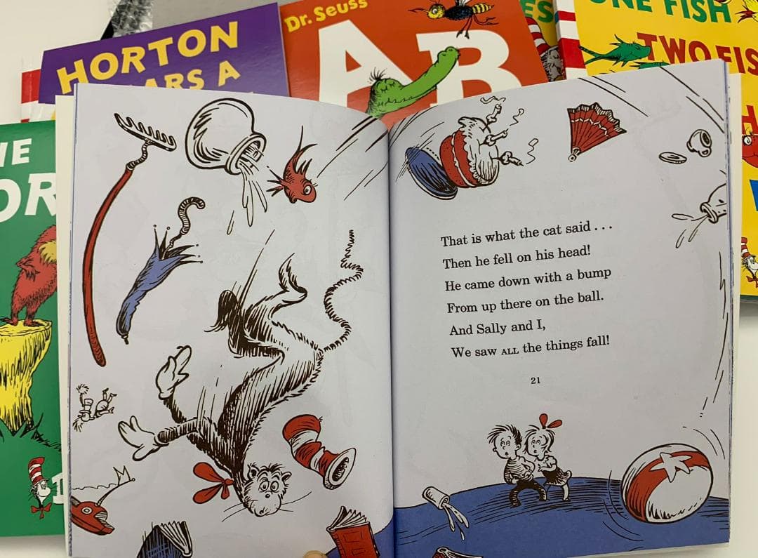 Dr.Seuss ドクタースース絵本20冊　全冊音源付き　マイヤペン対応　箱付き