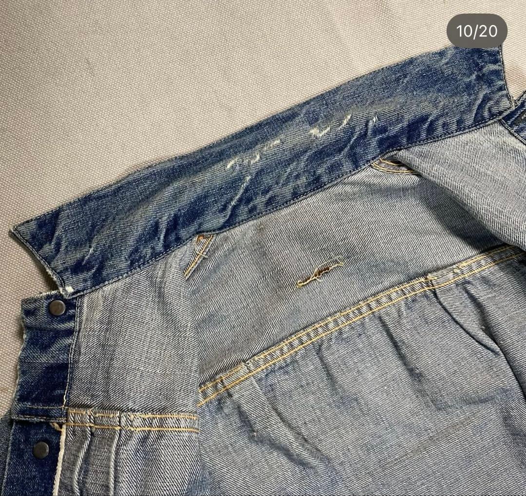 夕*凪様 50’s Levi’s 507BXX with leather pat