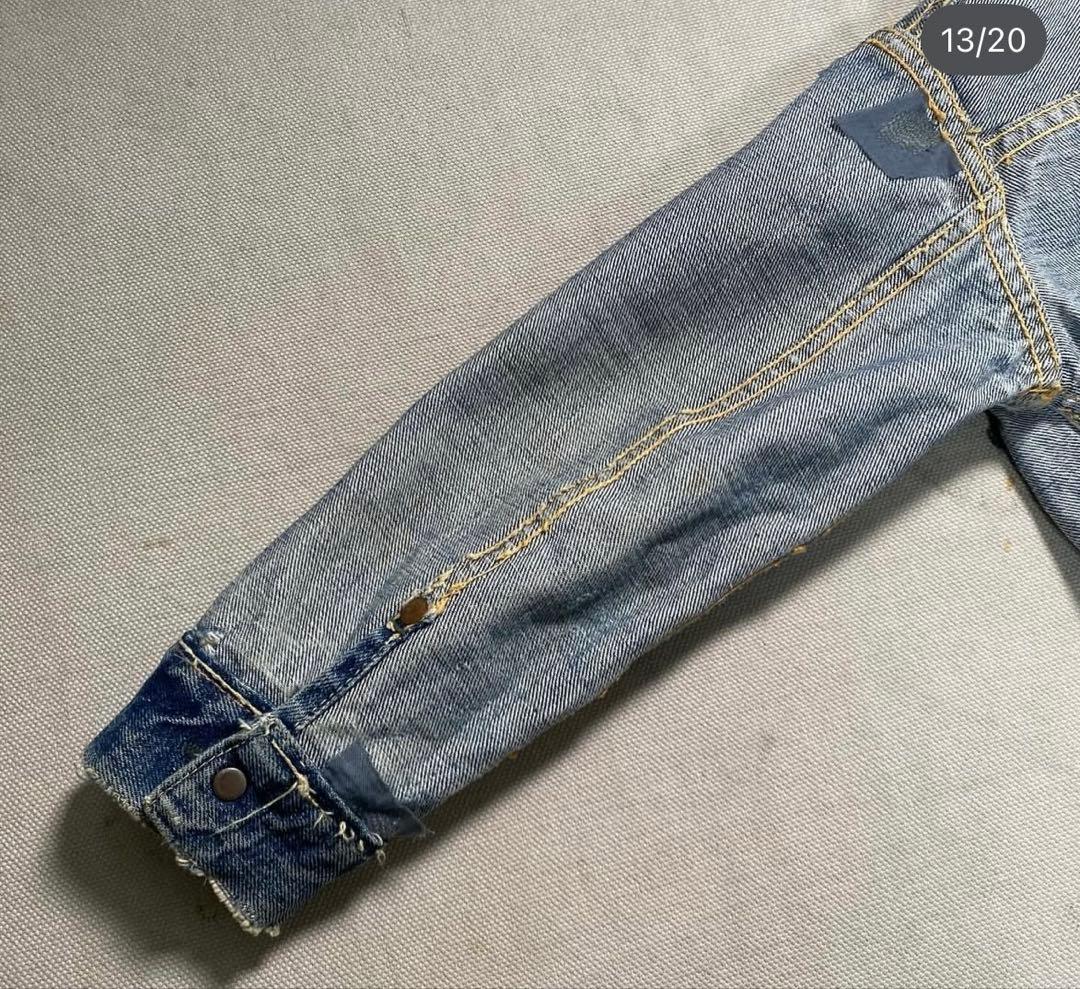 夕*凪様 50’s Levi’s 507BXX with leather pat