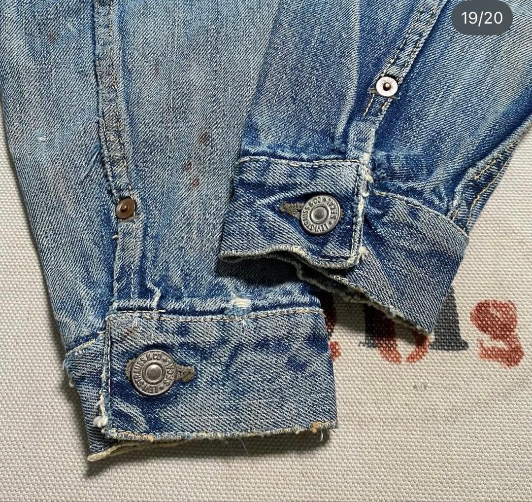 夕*凪様 50’s Levi’s 507BXX with leather pat