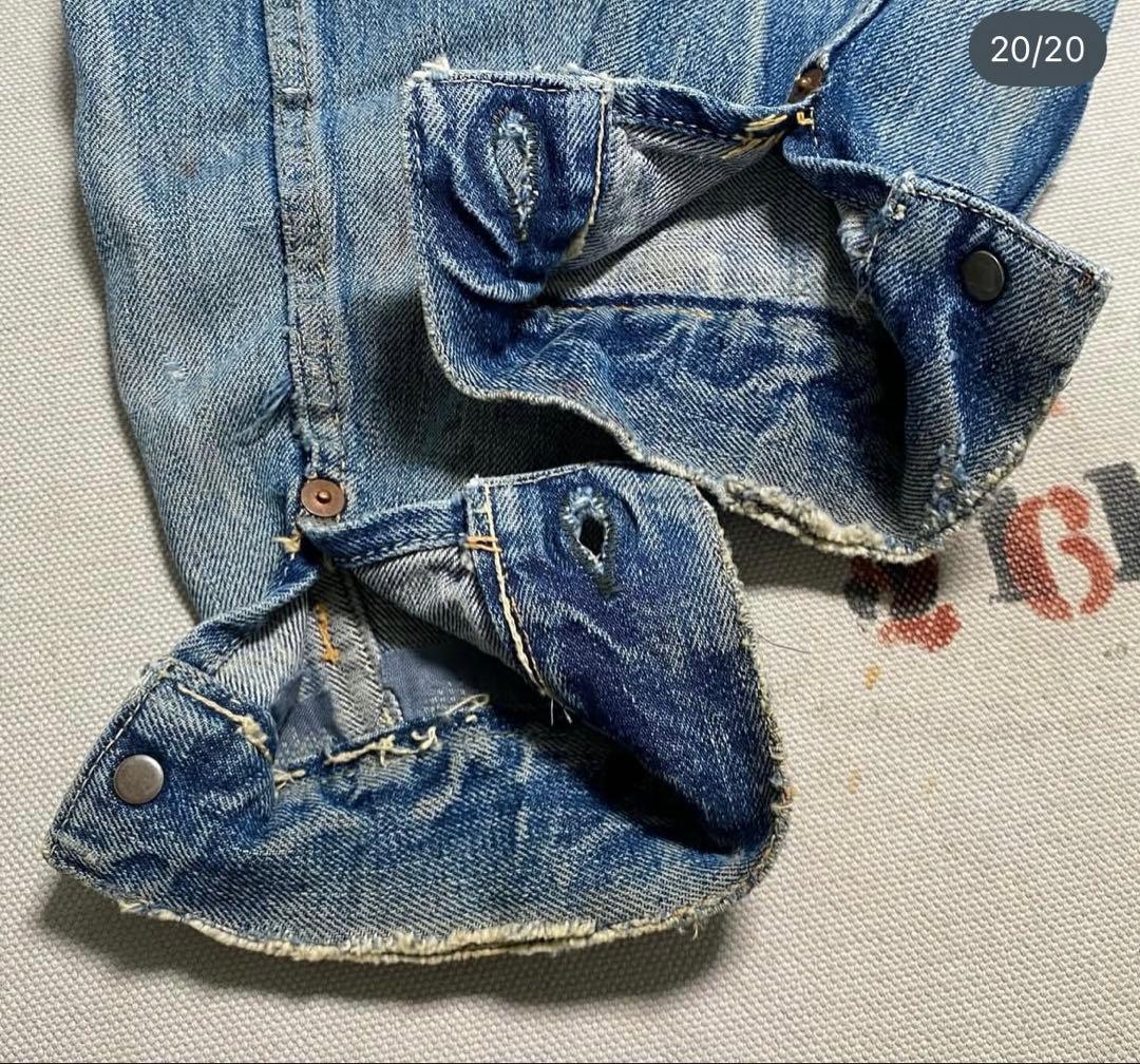 夕*凪様 50’s Levi’s 507BXX with leather pat