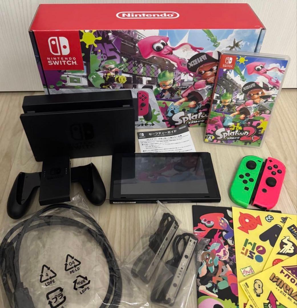 【美品】Switch Nintendo Switch スプラトゥーン2セット