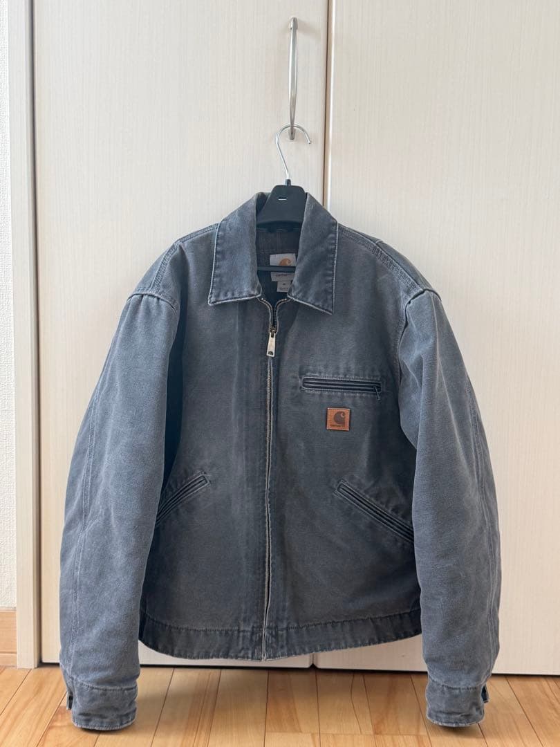 希少フェード Carhartt デトロイトジャケット J97 GVL サイズ　M