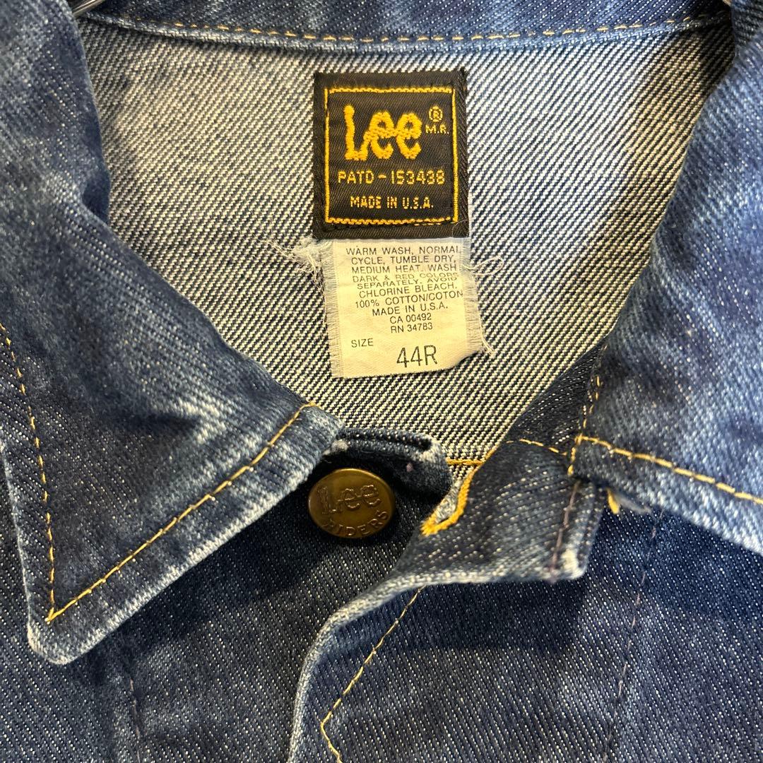 80’s Lee デニムジャケット MADE IN USA