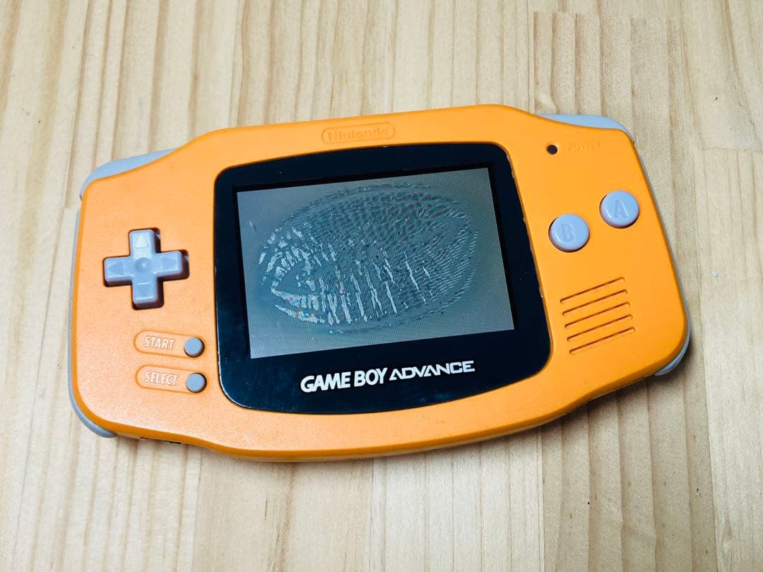 （ジャンク）ゲームボーイアドバンス オレンジ