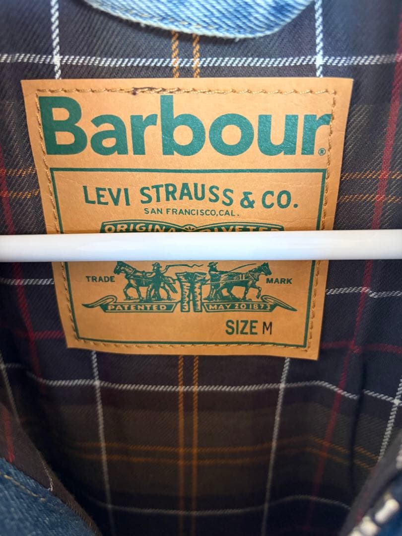 Barbour Levi's デニムジャケット M バブアー　リーバイス