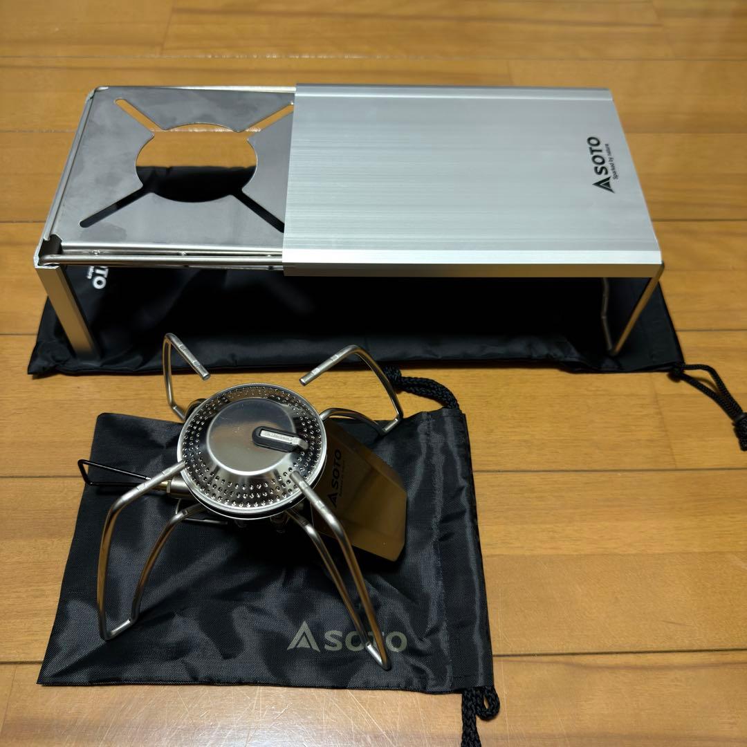 SOTO レギュレーターストーブ&ミニマルワークトップセット