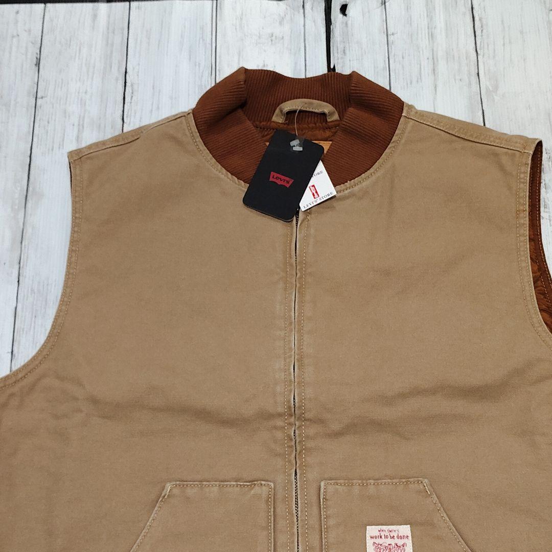 新品✨Levi's/リーバイス WORKWEAR ベスト　ダック地
