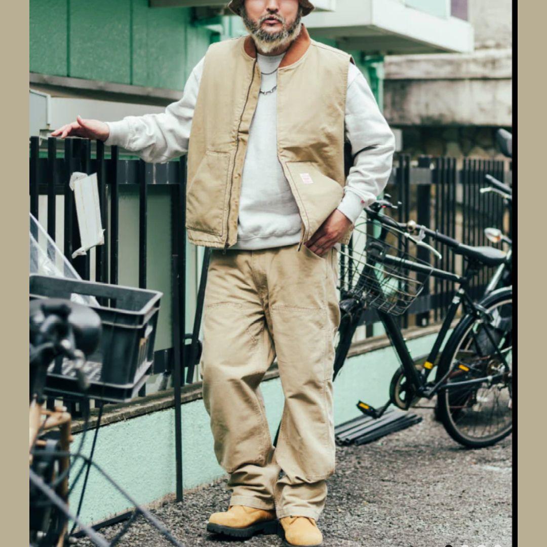 新品✨Levi's/リーバイス WORKWEAR ベスト　ダック地