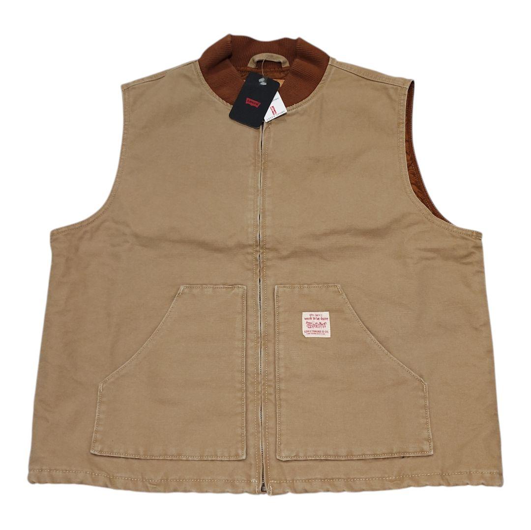 新品✨Levi's/リーバイス WORKWEAR ベスト　ダック地