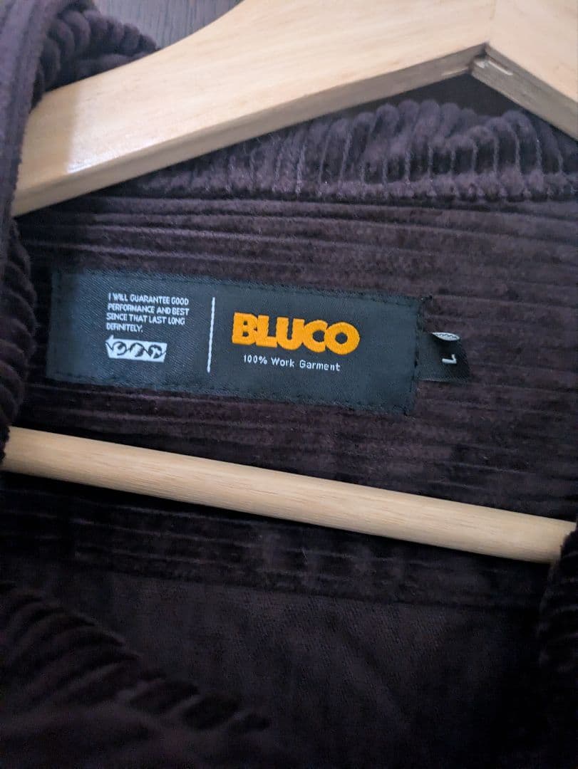 ブルコ　bluco 　ジャケット　コーデュロイ　ブラウン