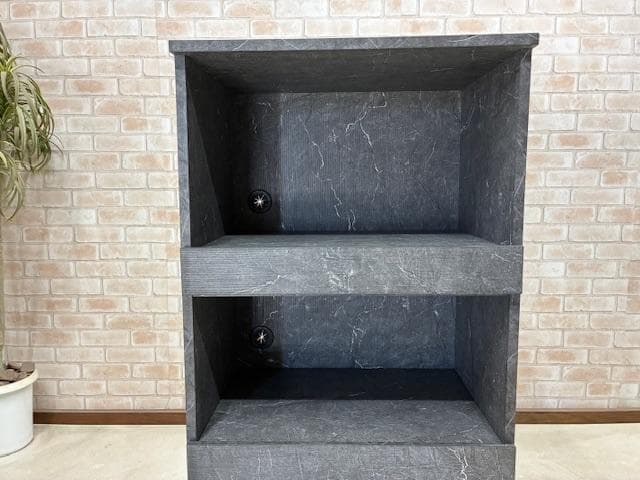 レンジ台　キッチン　収納　BK　引き戸　新品