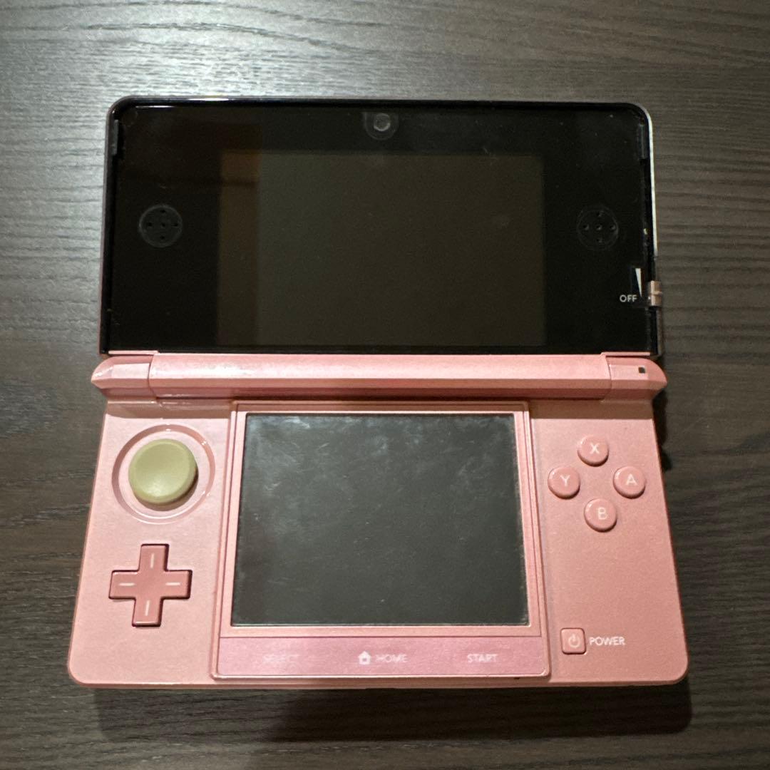 ニンテンドー3DS ピンク 本体 + どうぶつの森ソフト2本