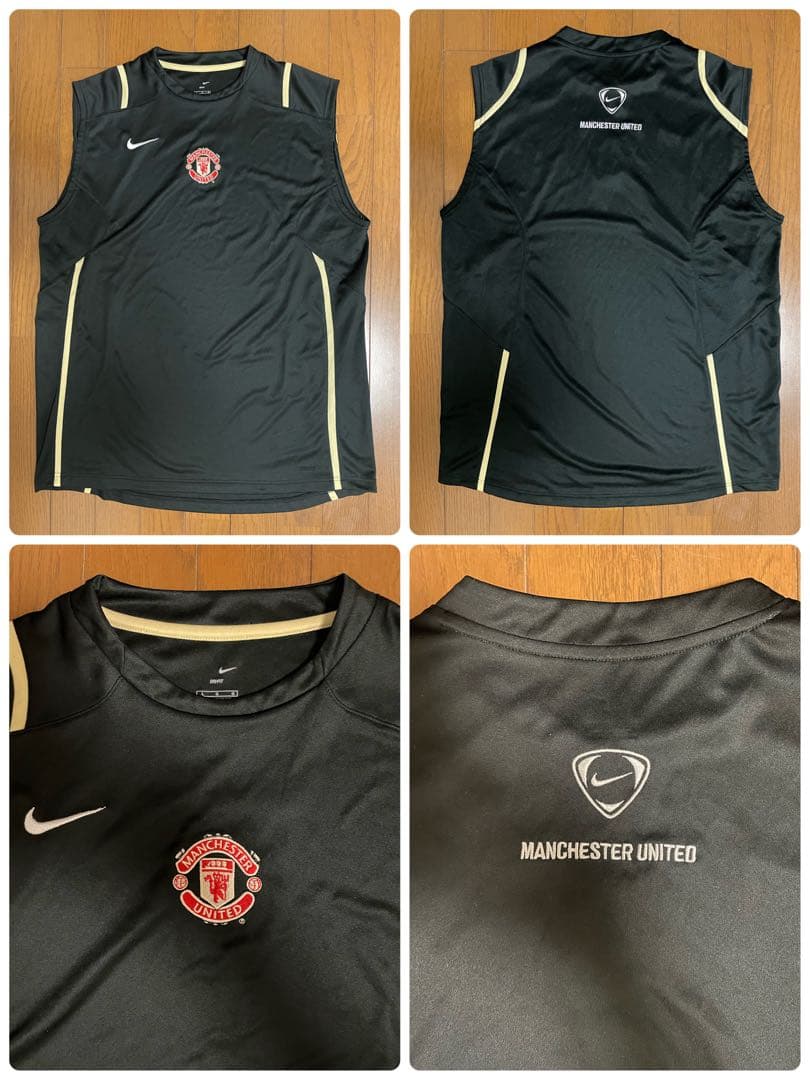 06/07 NIKE マンチェスターユナイテッド ノースリーブ L