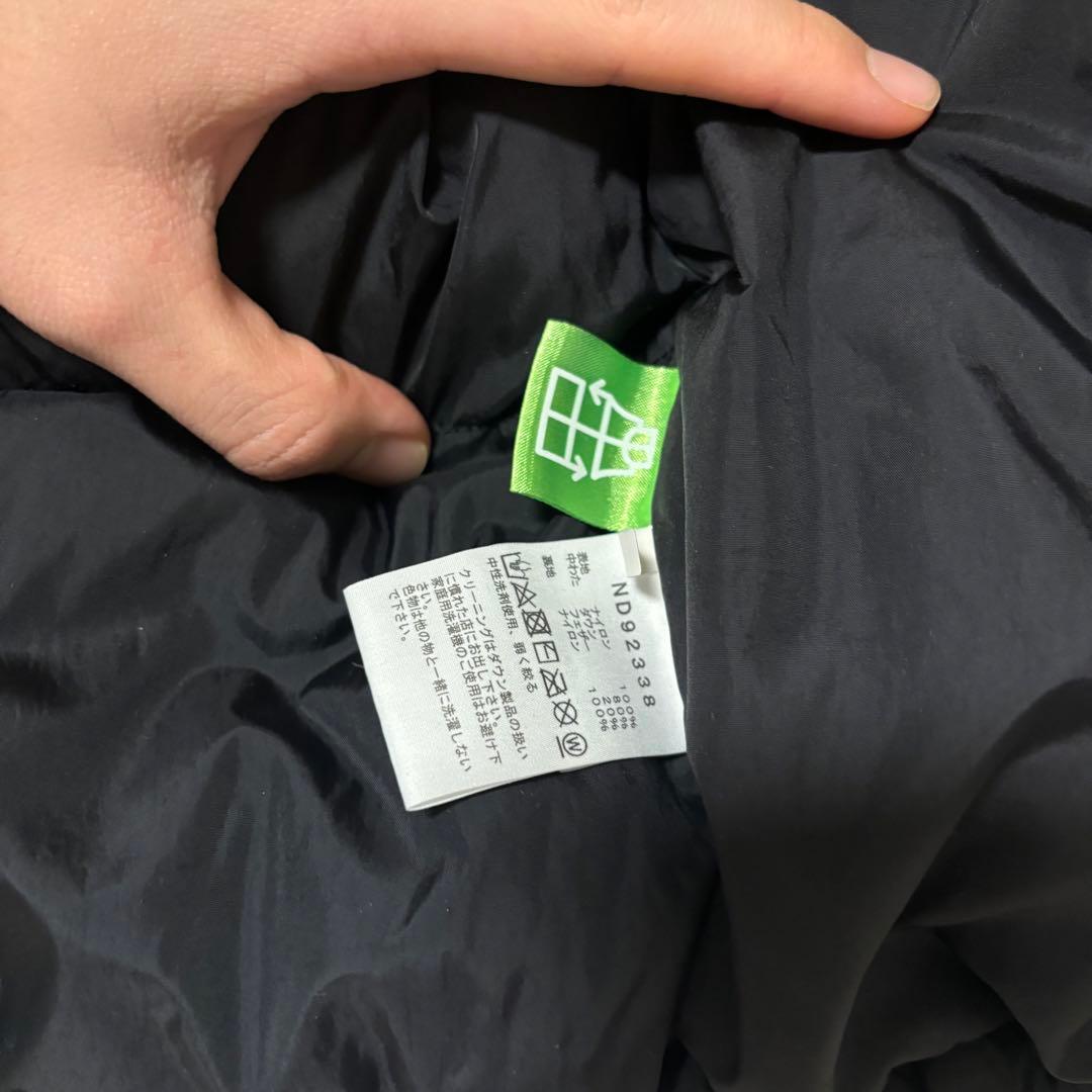 THE NORTH FACE ブラックダウンベスト ヌプシ