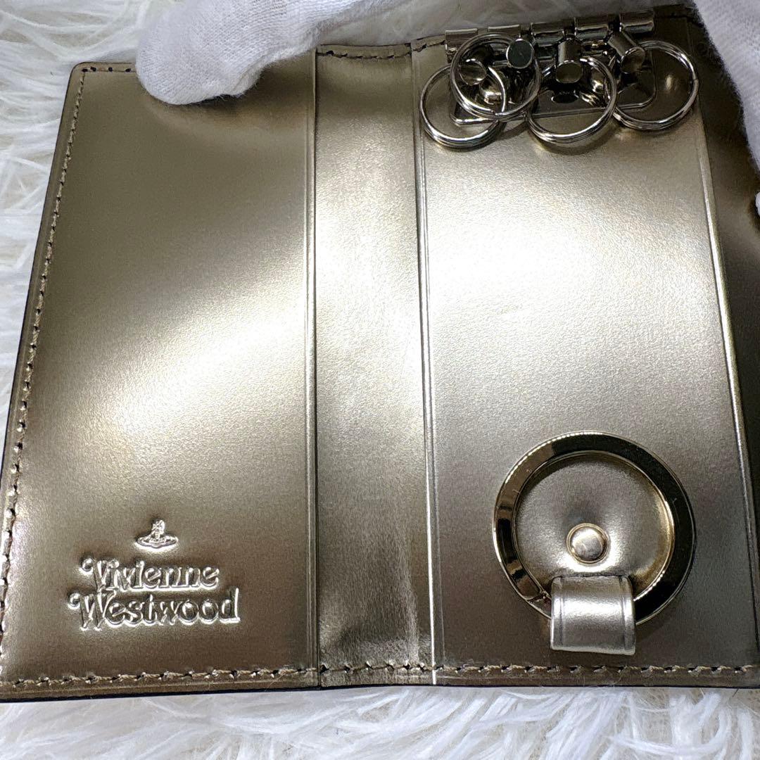 にー様 Vivienne Westwood キーケース ゴールド オーブ 現行