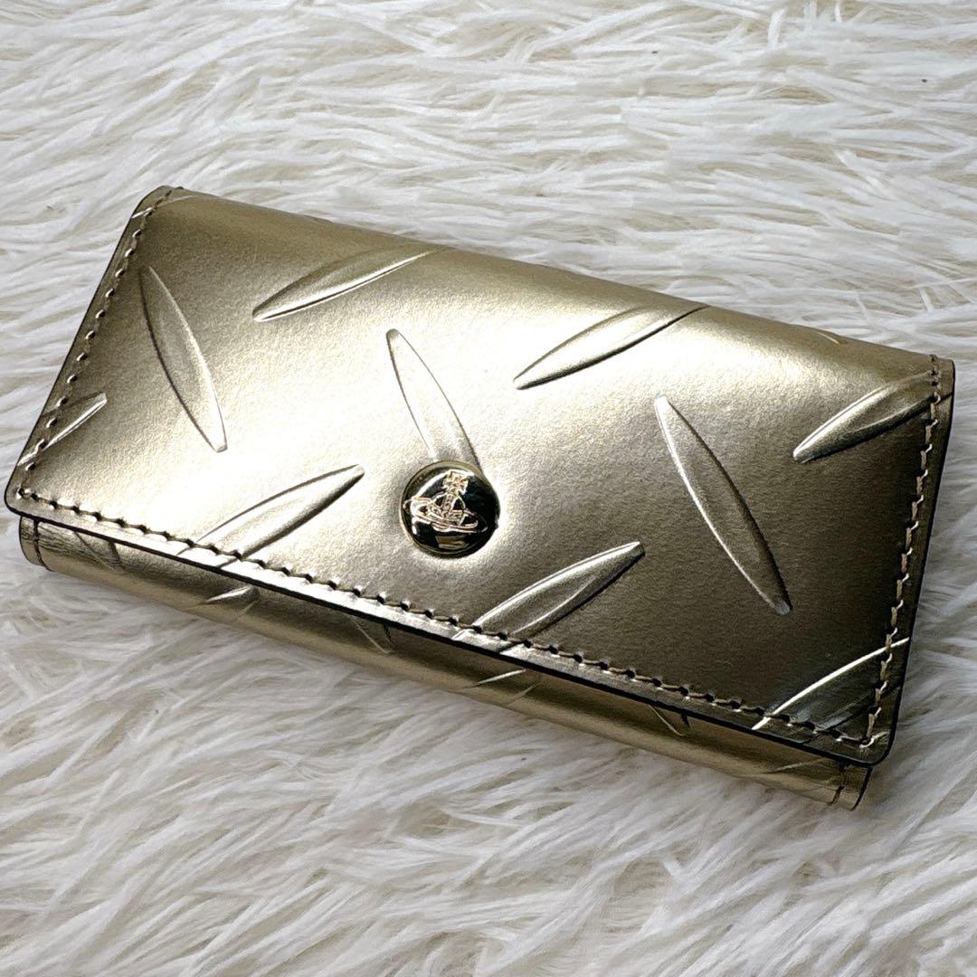 にー様 Vivienne Westwood キーケース ゴールド オーブ 現行