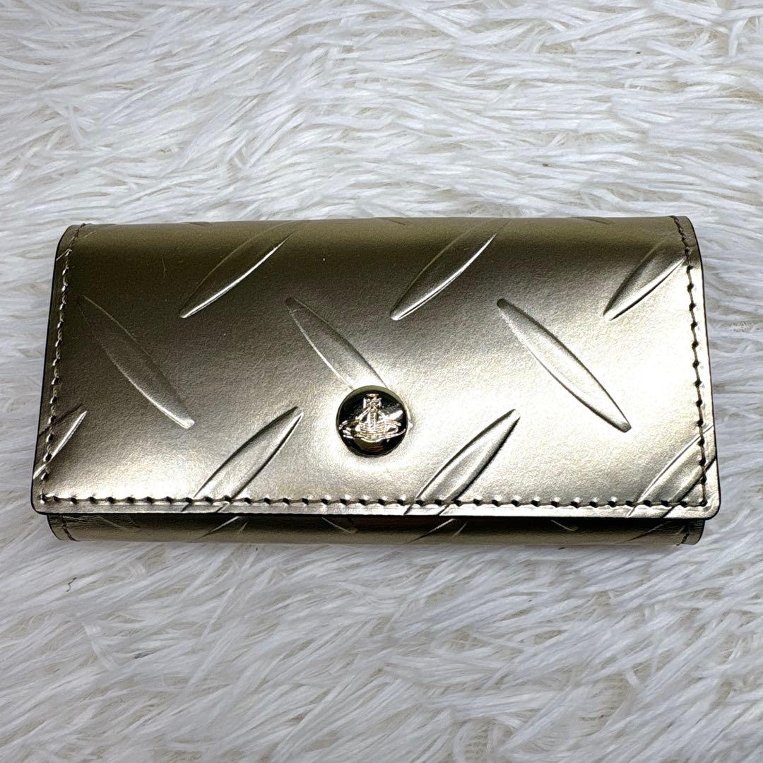 にー様 Vivienne Westwood キーケース ゴールド オーブ 現行