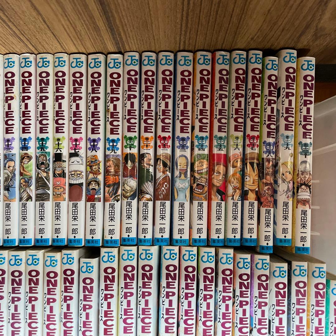 漫画　ワンピース　1ー87巻(欠巻:70、74巻)＋おまけ