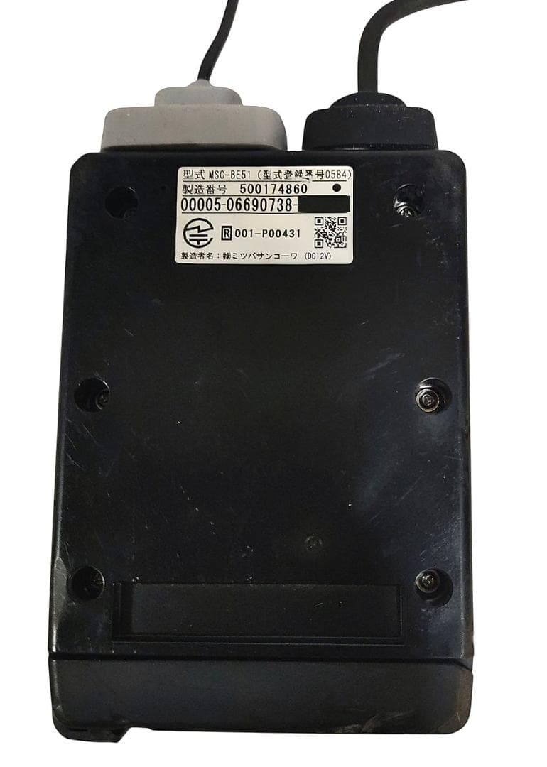 オートバイ用 二輪用ミツバサンコーワETC MSC-BE51 管BI41