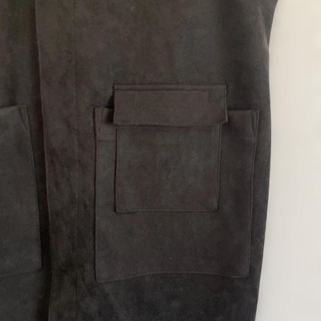 【enof】 スエードベスト　Black