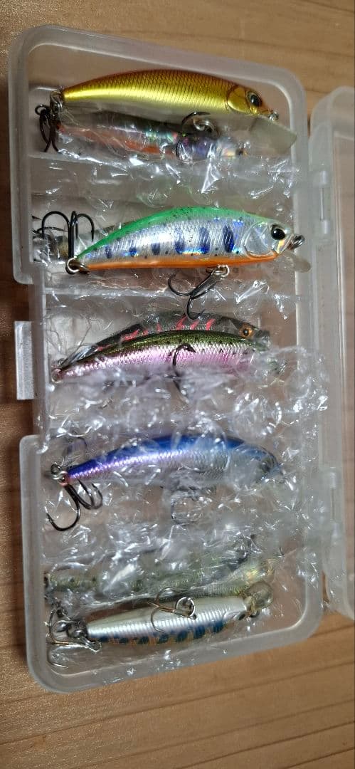 SMITHDコンミノー ルアー 6個セット+その他リュウキ。