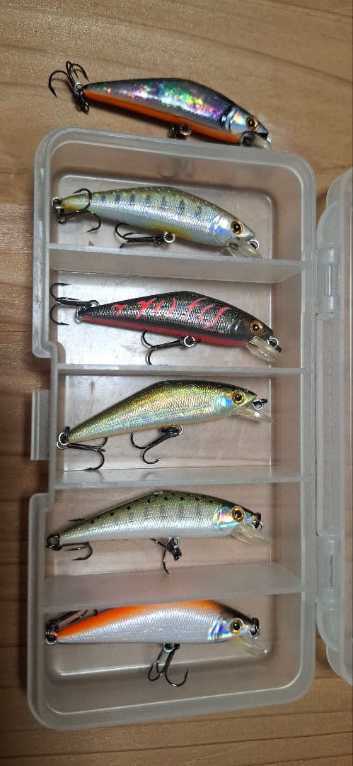 SMITHDコンミノー ルアー 6個セット+その他リュウキ。