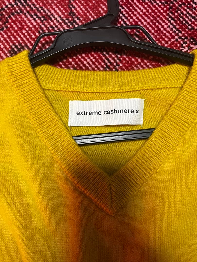 extreme cashmere エクストリームカシミア 黄色　ベスト　イエロー