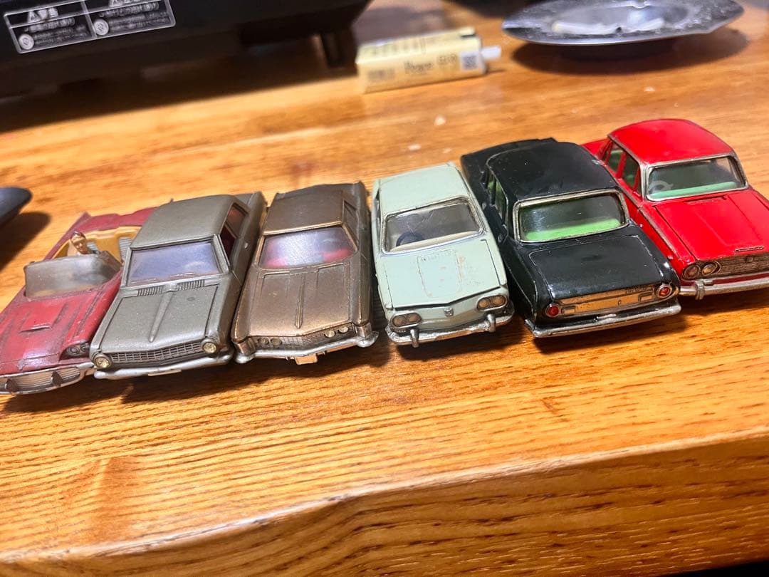 ミニカー 6台セット カラー多様