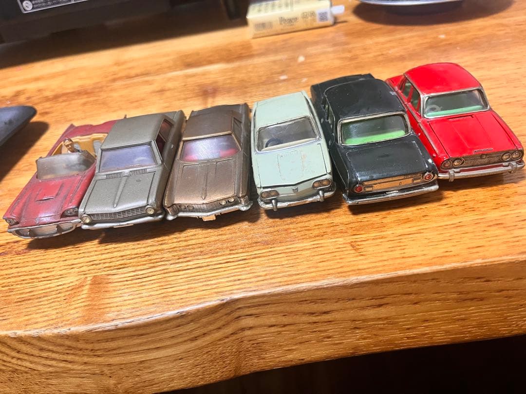 ミニカー 6台セット カラー多様