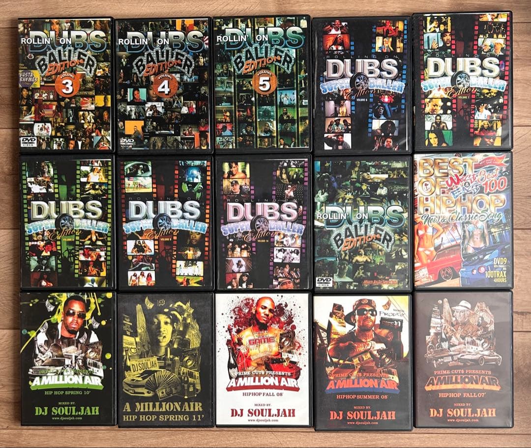 ソ*ュ様 早いもの勝ちです　used DVD HIPHOP R&B 系　約40本