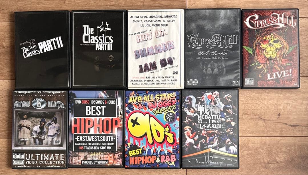 ソ*ュ様 早いもの勝ちです　used DVD HIPHOP R&B 系　約40本