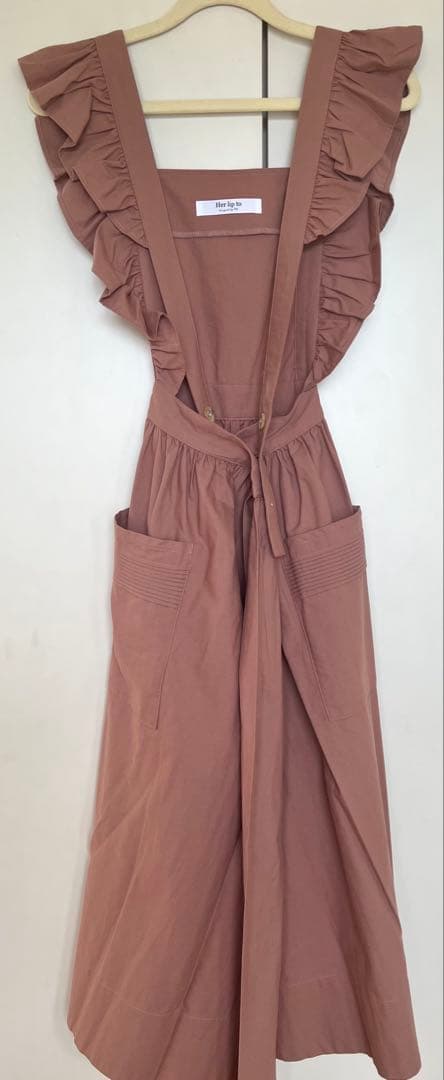 エプロン・三角巾 Washed Cotton Apron herlipto