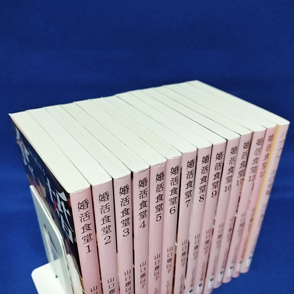 婚活食堂 1〜13巻、バナナケーキの幸福／山口恵以子 著(14冊セット)