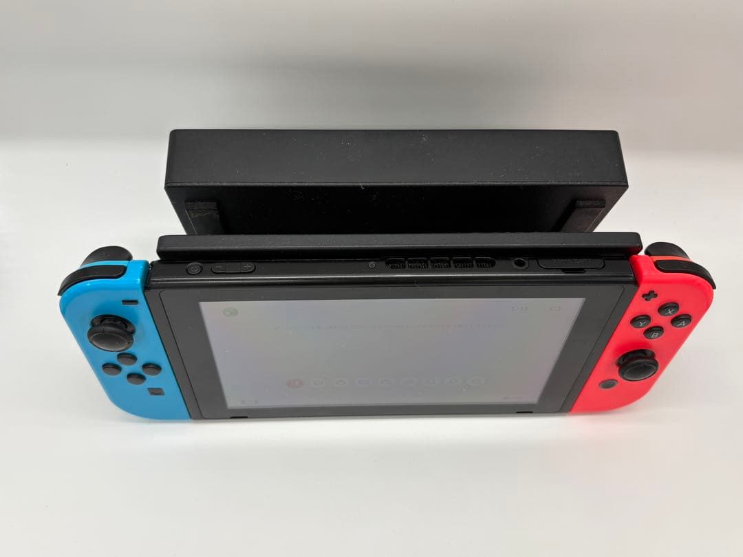 【動作良好】Nintendo Switch 本体セット ネオンブルー レッド