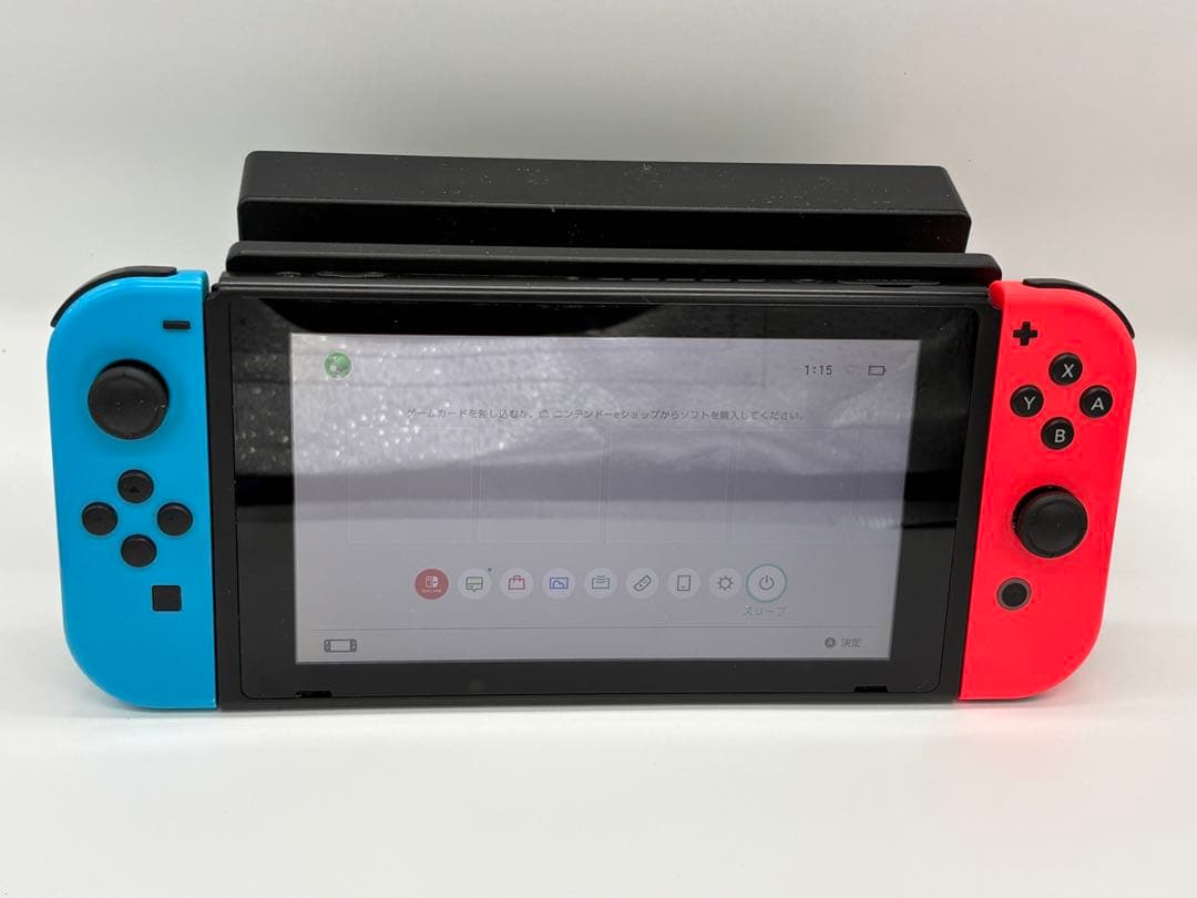 【動作良好】Nintendo Switch 本体セット ネオンブルー レッド