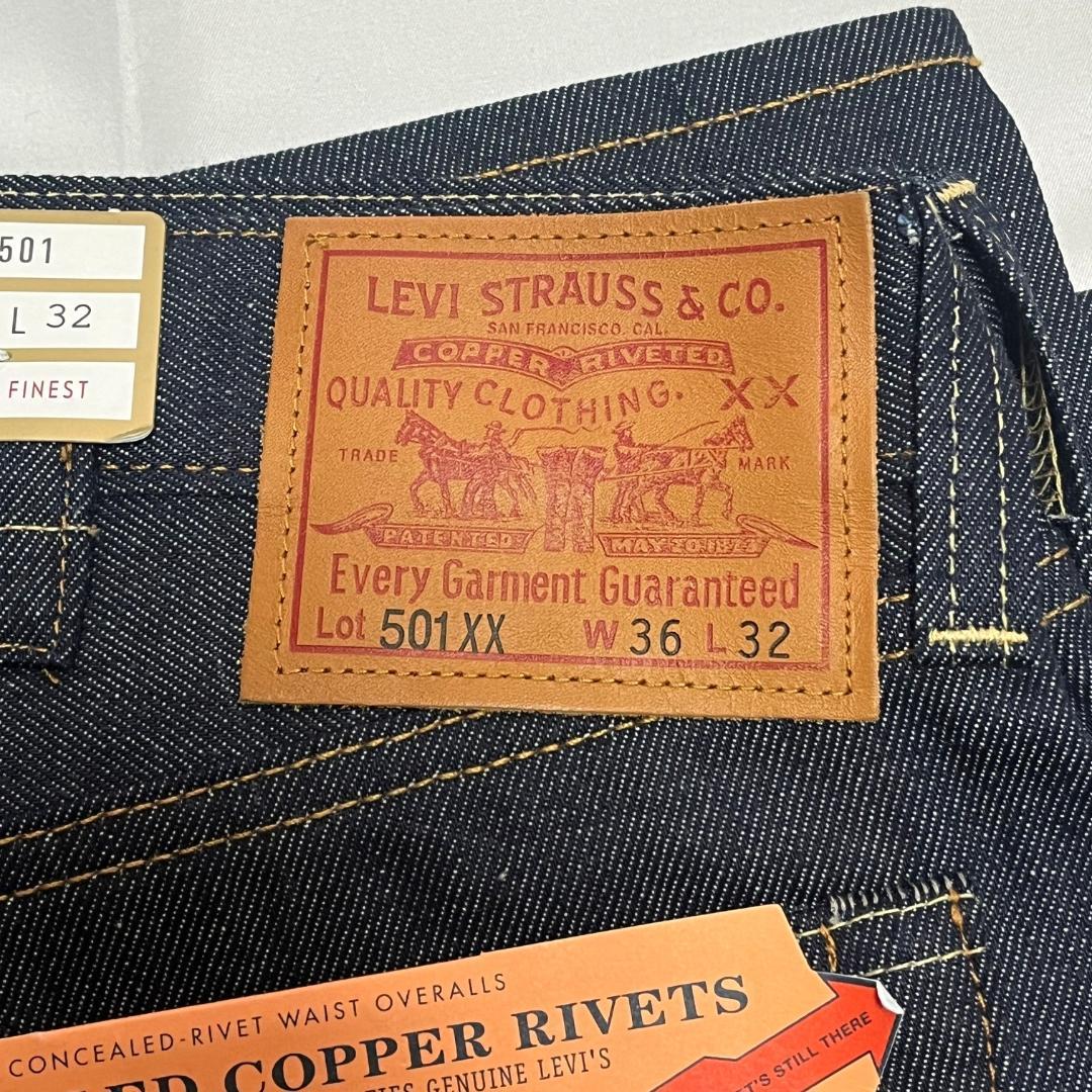 LVC 506XXE Tバック501XX1937 36/32 セットアップ新品