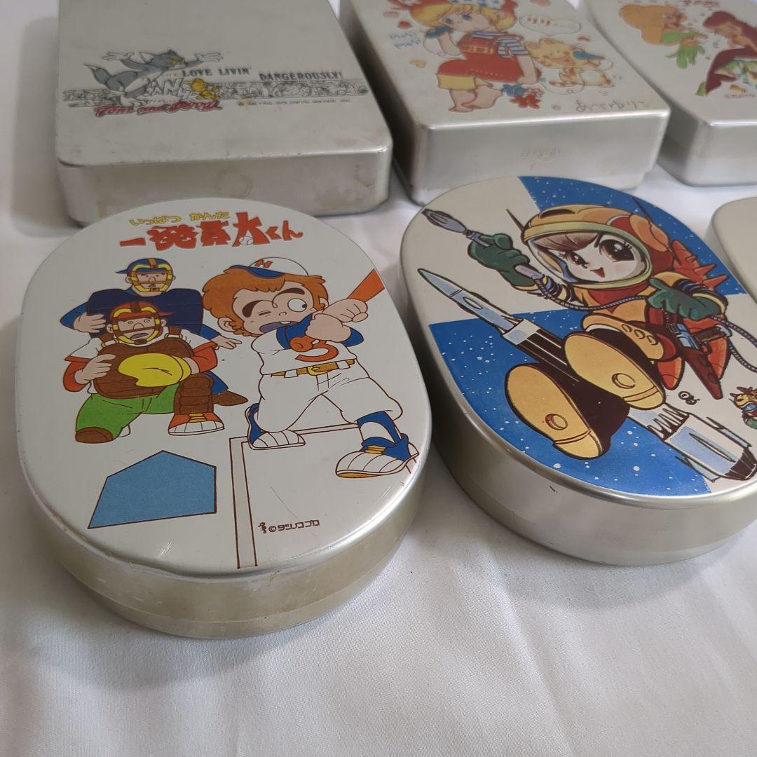 昭和レトロ キャラクター アルミお弁当箱 8個 スプーン フォーク まとめ売り