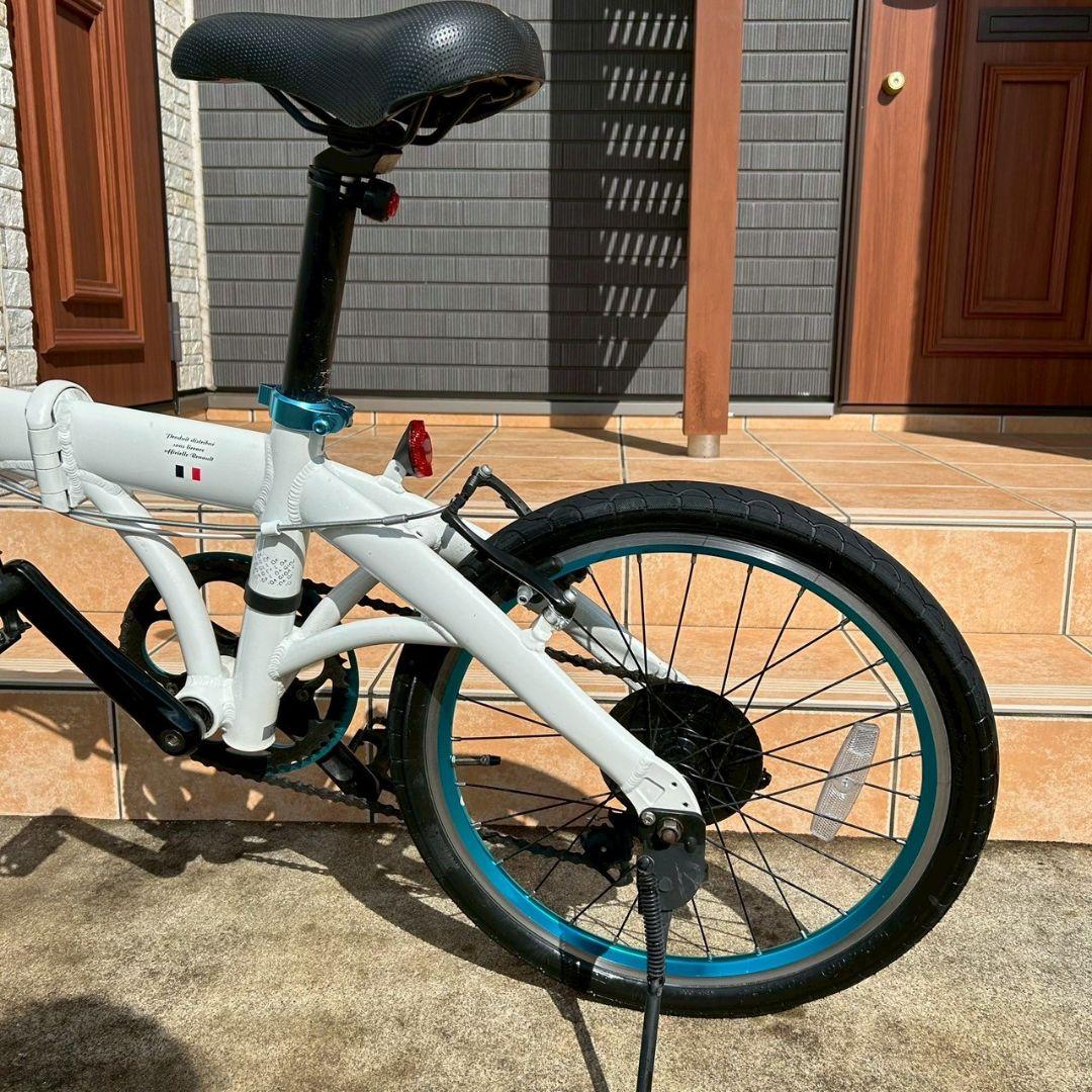 RENAULT ルノー 折りたたみ自転車 ホワイト