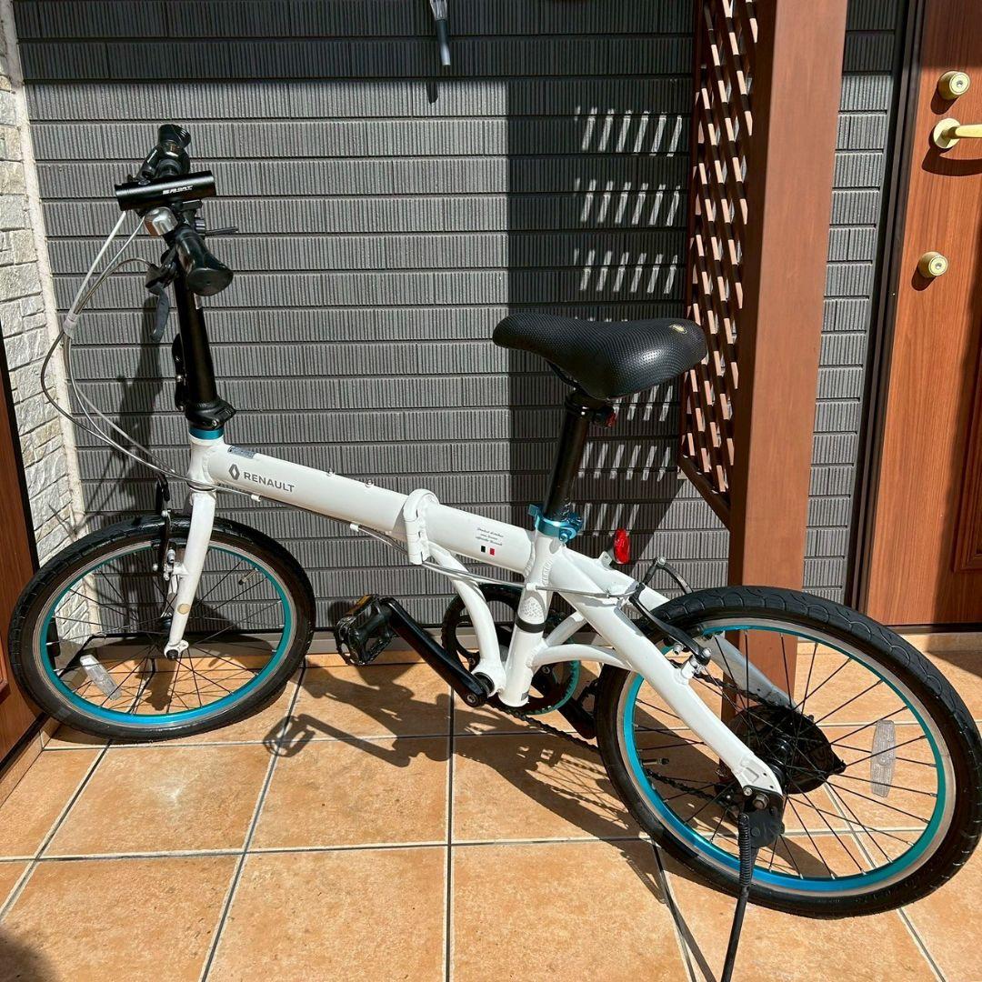RENAULT ルノー 折りたたみ自転車 ホワイト