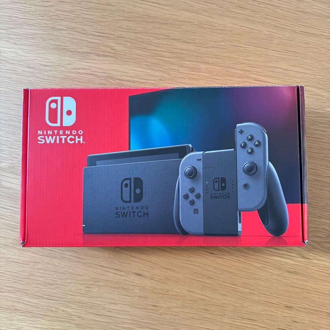 【動作確認済・初期化済】NintendoSwitch本体HAC-001(グレー)
