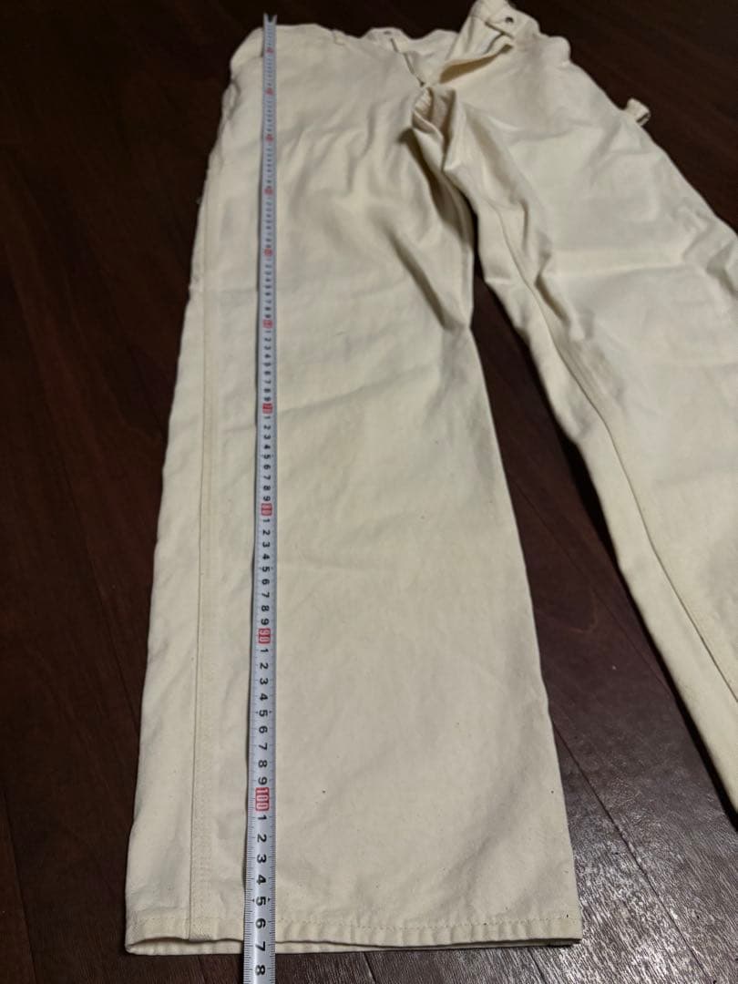 Carhartt カーハートホワイト ワークパンツ ペインターパンツ