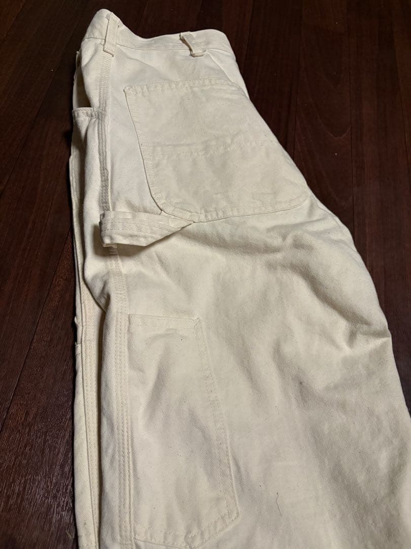 Carhartt カーハートホワイト ワークパンツ ペインターパンツ